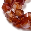 Natural Red Agate Beads Strands G-C085-A05-01-4