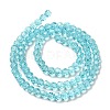 Transparent Glass Beads EGLA-A035-T4mm-D08-3