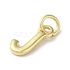 Rack Plating Brass Charms KK-P245-06G-J-2