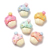 Opaque Resin Imitation Food Decoden Cabochons X-RESI-K027-13-2