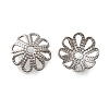 304 Stainless Steel Bead Caps STAS-B087-10A-P-1