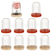  10Pcs Mini Glass Cloche Dome Covers DJEW-NB0001-24A-1