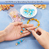 3 Sets 3 Styles DIY Lampwork Beads & Alloy Pendant & Link & Bead Caps Jewelry Findings Kits DIY-TA0011-60-4