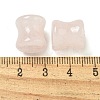 Natural Rose Quartz Ear Gauges Flesh Tunnels Plugs EJEW-P293-02C-2