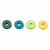 Handmade Polymer Clay Beads Strands CLAY-R089-6mm-T02B-35-3