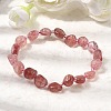 Natural Strawberry Quartz Beads Bracelets GG-CBA05D5-02B-03A-2