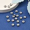 Brass Grade A Rhinestone Spacer Beads RB-A014-Z6mm-02S-2