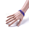 Three Loops Stretch Wrap Bracelets BJEW-JB05018-03-5