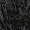 Opaque Glass Bugle Beads SEED-R028-2x20-C01-4