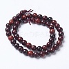 Natural Burmese Wood Beads Strands X-WOOD-J001-03-10mm-2