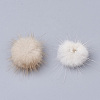 Faux Mink Fur Ball Decoration X-FIND-S267-3cm-14-2