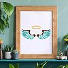 Large Plastic Reusable Drawing Painting Stencils Templates DIY-WH0202-059-5