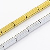 Grade A Electroplate Non-magnetic Synthetic Hematite Beads Strands G-N0014-27-1