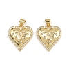 Brass Micro Pave Cubic Zirconia Pendants ZIRC-I367-07G-06-1