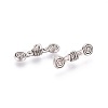 Tibetan Style Alloy Toggle Clasps TIBE-L003-015AS-5