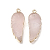 Natural Rose Quartz Pendants GG-CBA7DA4-01G-D-1