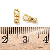 Brass Cord Ends KK-P342-05G-3