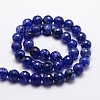 Dyed Natural Agate Faceted Round Beads Strands X-G-E320E-12mm-08-2