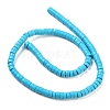 Synthetic Turquoise Beads Strands TURQ-G110-6x3mm-06-4