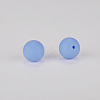 Round Silicone Focal Beads SI-JX0046A-105-2
