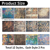 Square Scrapbook Paper Pads DIY-WH20013-83A-2