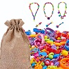 SUNNYCLUE DIY Magic Acrylic Beads For Children's Cordless Necklaces or Bracelets MACR-SC0001-01-2
