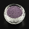 Color Plated DIY 3D Nail Art Decoration Mini Glass Beads MRMJ-R038-E07-1