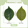 Polyester Artificial Leaf AJEW-WH0752-284A-2