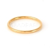 201 Stainless Steel Plain Band Rings X-RJEW-G107-1.5mm-6-G-2