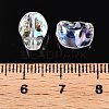 Electroplate Glass Beads Strands EGLA-T021-09A-4