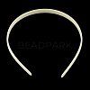 Plain Headwear Hair Accessories Plastic Hair Band Findings OHAR-S186-03-2