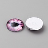 Glass Cabochons LS-GLAA-WH0033-75E-09-2