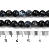 Natural Fire Crackle Agate Beads Strands G-C082-A01-29-5