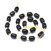 Natural Banded Agate/Striped Agate Beads Strands G-L544-063A-01-3
