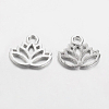 Tibetan Style Alloy Charms TIBEP-36884-AS-RS-2