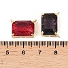 Brass Glass Pendants KK-H257-12G-3