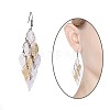 Fashion Small Nine Pieces Brass Dangle Earrings EJEW-TA0010-03D-5