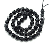 Natural Black Onyx Beads Strands G-S149-02-10mm-2