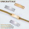 Unicraftale 4Pcs 2 Colors 304 Stainless Steel Shoelace Charms STAS-UN0050-21-4