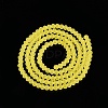 Transparent Glass Beads Strands EGLA-A044-T2mm-MD29-4
