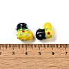 Handmade Lampwork Bumpy Beads Strands LAMP-U001-01B-1-4