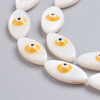Natural Shell Beads Strands SSHEL-I024-04B-1