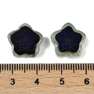 Two Tone Glass Mood Beads GLAA-Z007-06D-1