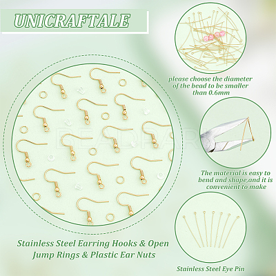 DIY Earring Making Finding Kit DIY-UN0005-36-1