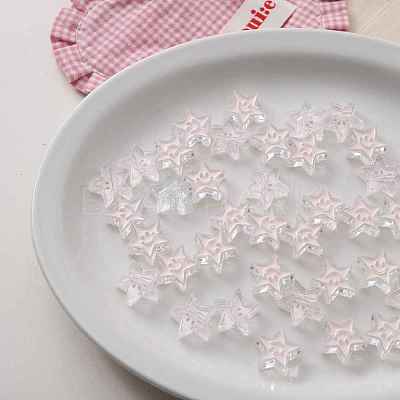 Acrylic Enamel Beads OACR-I011-21E-1