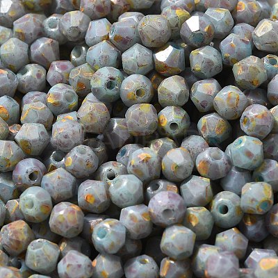 Picasso Baking Paint Glass Seed Beads X1-SEED-A032-02A-16-1