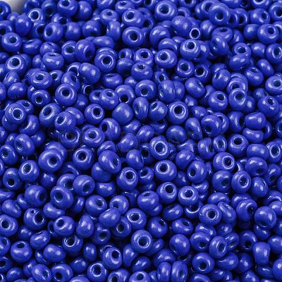 8/0 Baking Paint Glass Seed Beads SEED-M012-02A-54-1