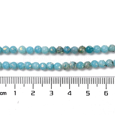 Assembled Natural Dolomite and Synthetic Opal Beads Strands G-Q017-G06-01A-1-1