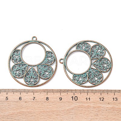 Tibetan Style Alloy Pendants FIND-B055-02B-1