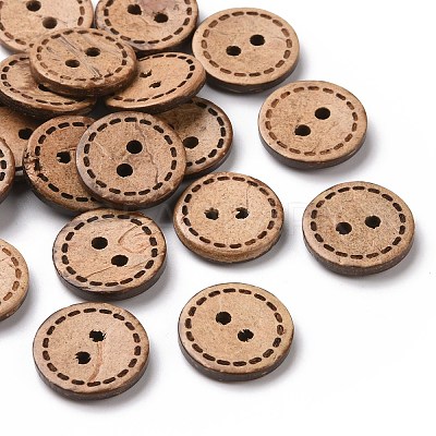 Round Buttons with 2-Hole NNA0Z1R-1
